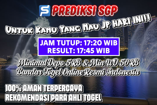 Prediksi SGP Terpercaya